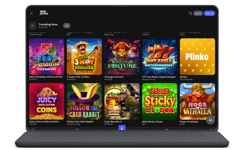 Win Aura casino login